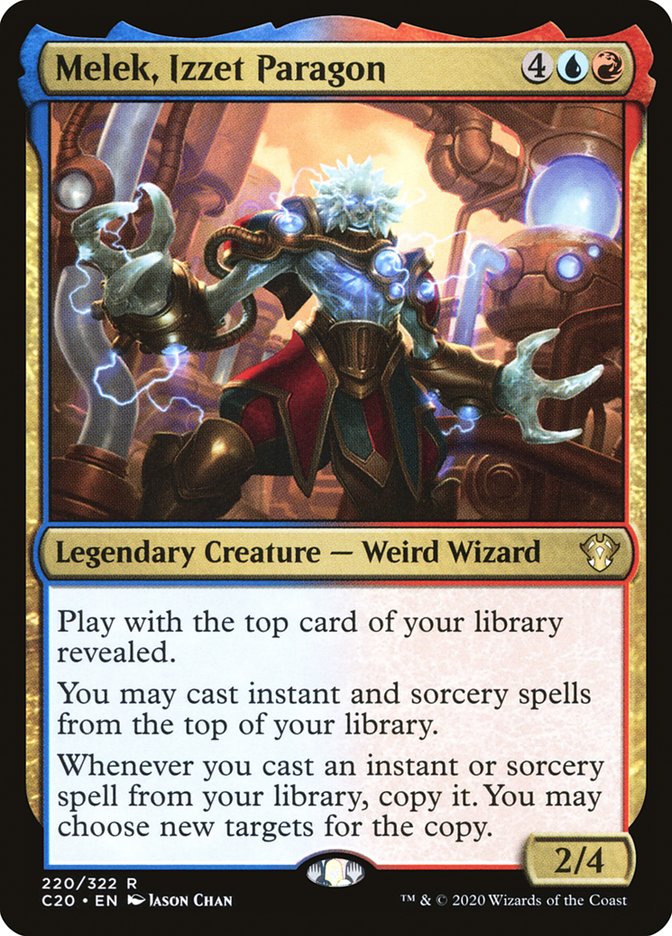 Melek, Izzet Paragon [Commander 2020] | L.A. Mood Comics and Games