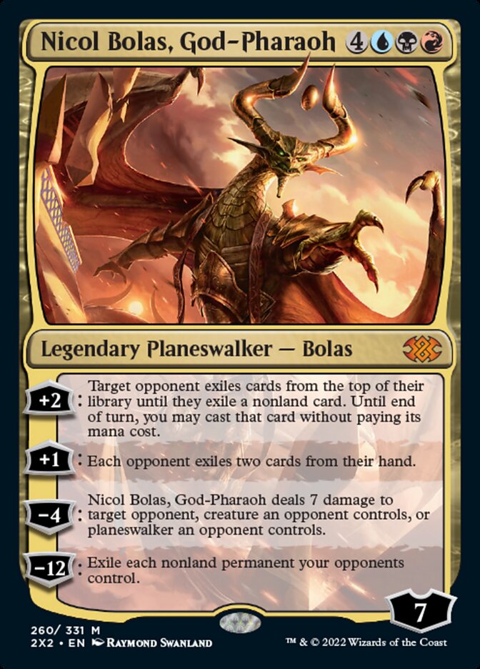 Nicol Bolas, God-Pharaoh [Double Masters 2022] | L.A. Mood Comics and Games