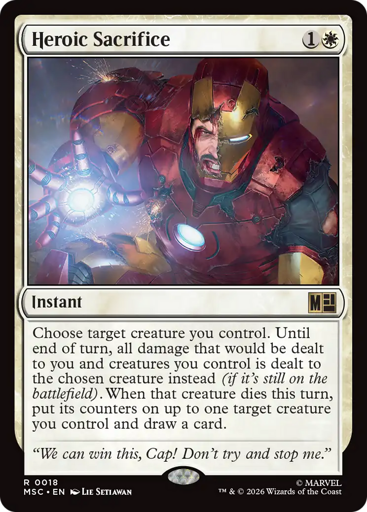 Heroic Sacrifice [Marvel Super Heroes Commander] | L.A. Mood Comics and Games