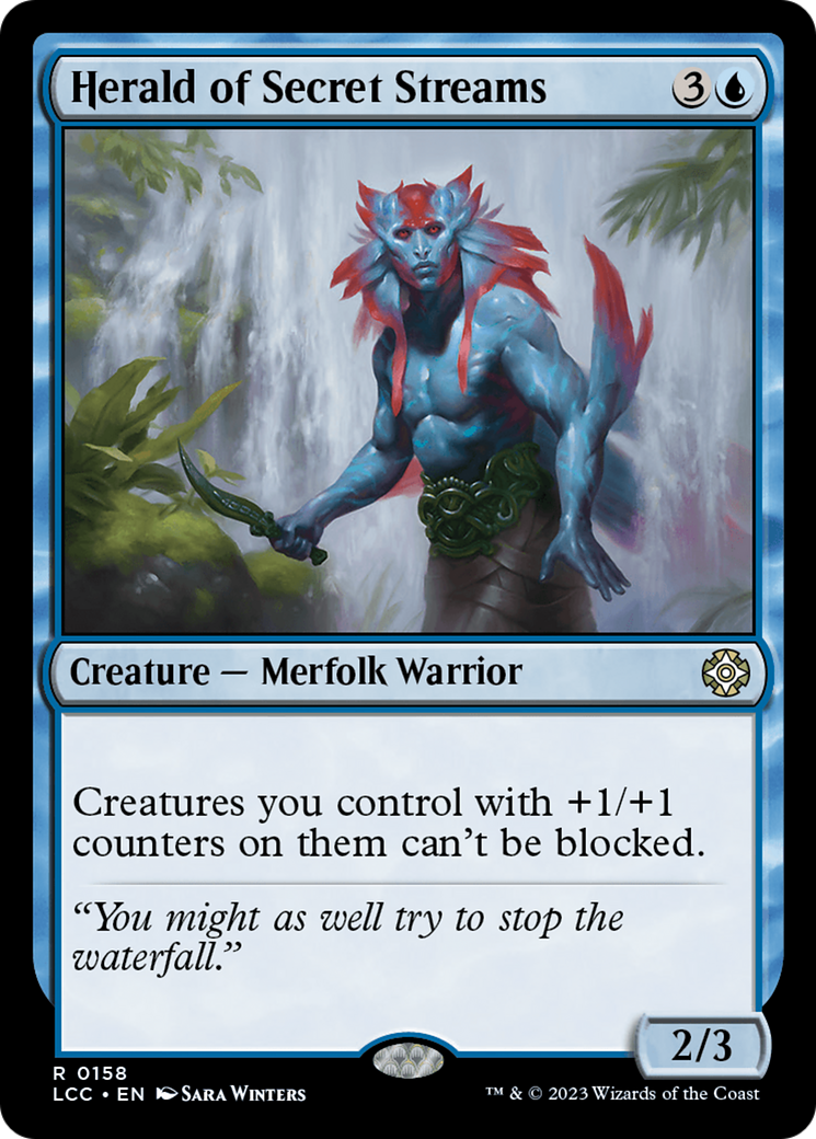 Herald of Secret Streams [The Lost Caverns of Ixalan Commander] | L.A. Mood Comics and Games