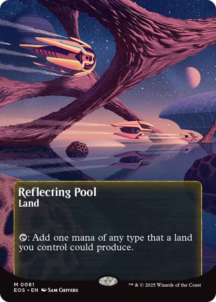 Reflecting Pool (0081) (Borderless) [Edge of Eternities: Stellar Sights] | L.A. Mood Comics and Games