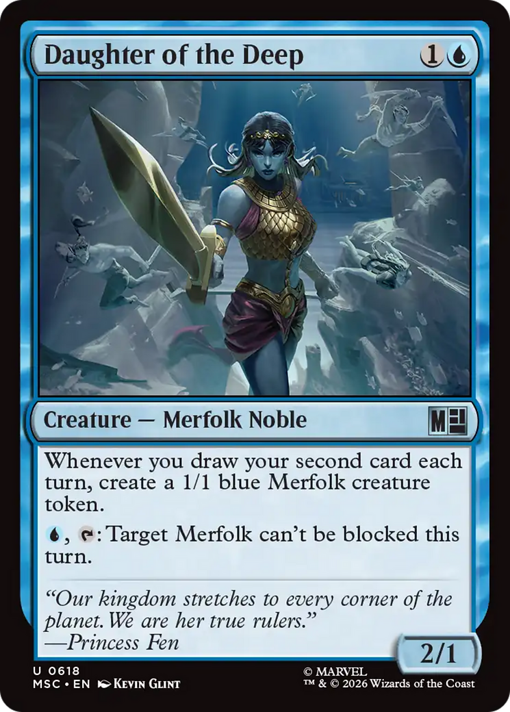 Daughter of the Deep [Marvel Super Heroes Commander] | L.A. Mood Comics and Games