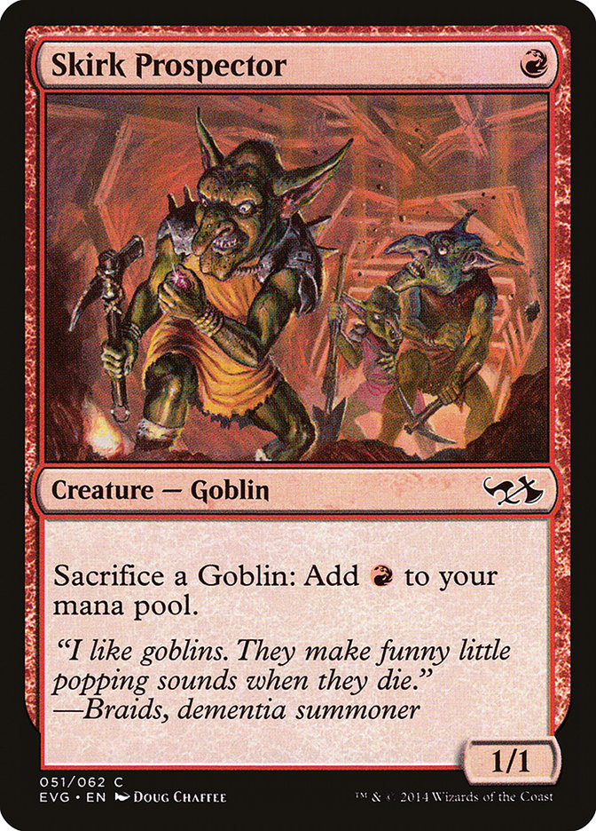 Skirk Prospector (Elves vs. Goblins) [Duel Decks Anthology] | L.A. Mood Comics and Games