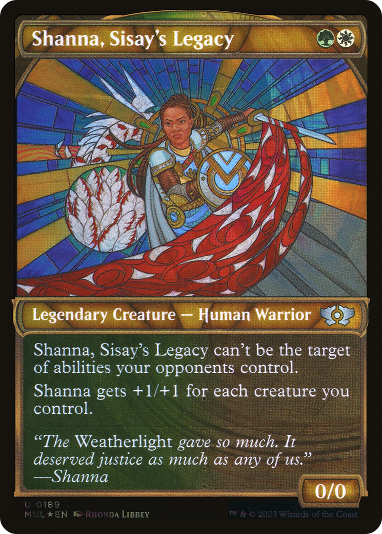 Shanna, Sisay's Legacy (Halo Foil) [Multiverse Legends] | L.A. Mood Comics and Games