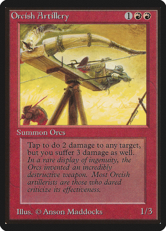 Orcish Artillery [Beta Edition] | L.A. Mood Comics and Games