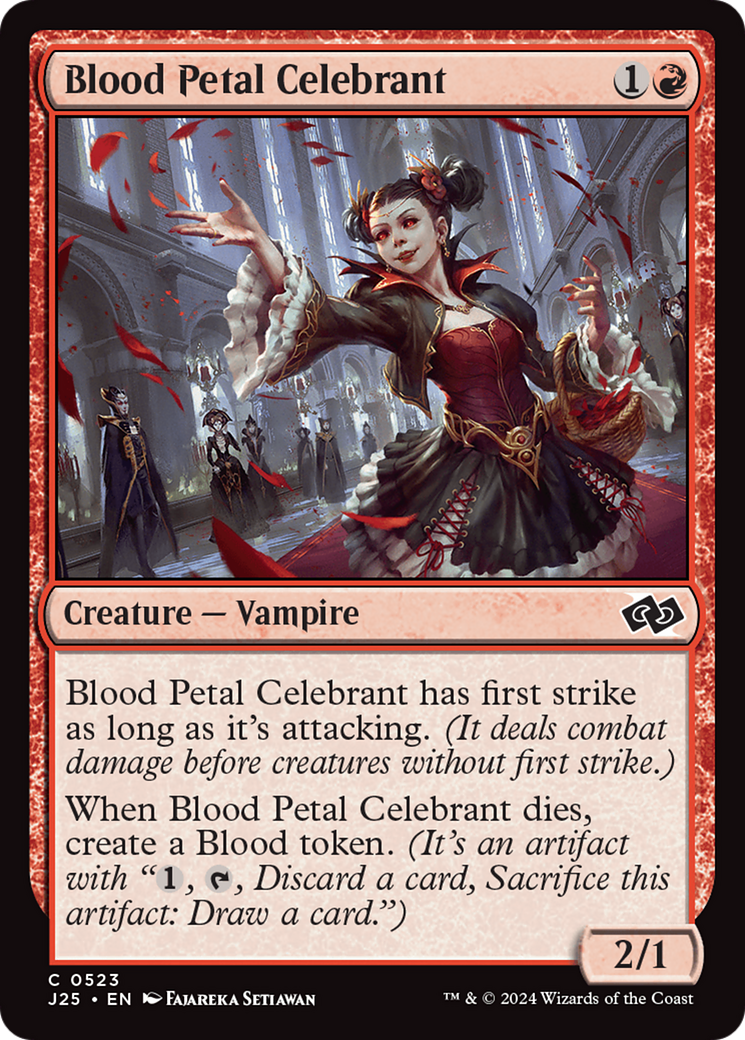 Blood Petal Celebrant [Foundations Jumpstart] | L.A. Mood Comics and Games