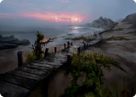 Deserted Beach Art Card [Innistrad: Midnight Hunt Art Series] | L.A. Mood Comics and Games