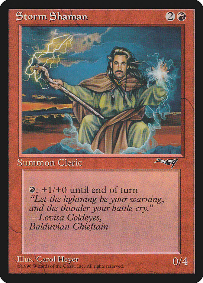 Storm Shaman (Male) [Alliances] | L.A. Mood Comics and Games