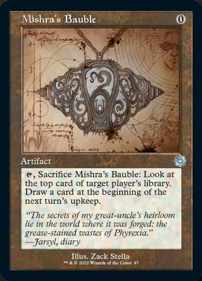 Mishra's Bauble (Retro Schematic) [The Brothers' War Retro Artifacts] | L.A. Mood Comics and Games