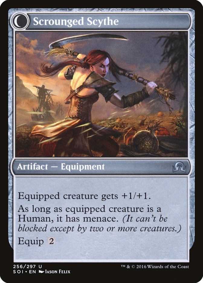 Harvest Hand // Scrounged Scythe [Shadows over Innistrad] | L.A. Mood Comics and Games