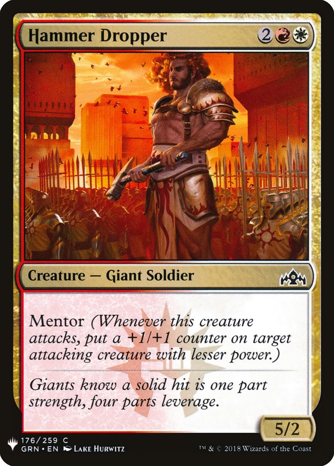 Hammer Dropper [Mystery Booster] | L.A. Mood Comics and Games