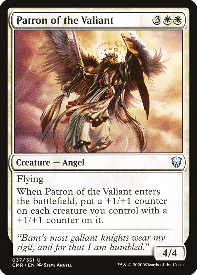 Patron of the Valiant [Commander Legends] | L.A. Mood Comics and Games