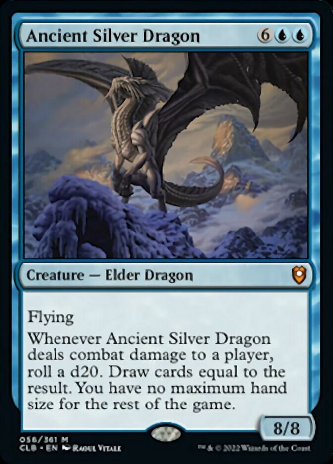 Ancient Silver Dragon [Commander Legends: Battle for Baldur's Gate] | L.A. Mood Comics and Games