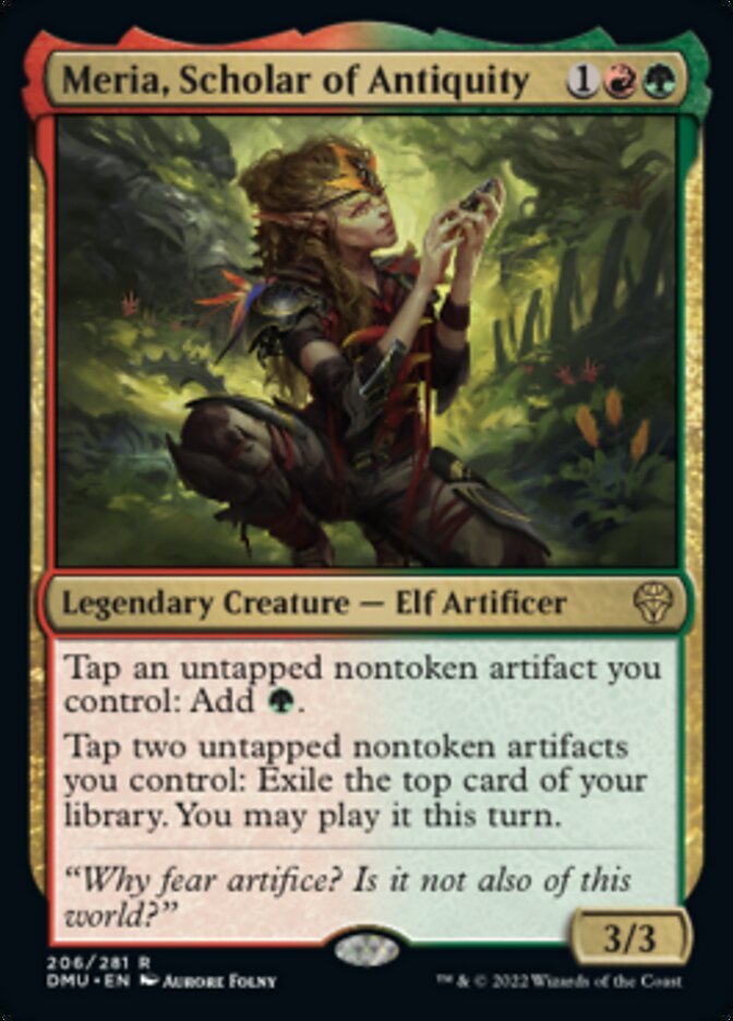 Meria, Scholar of Antiquity [Dominaria United] | L.A. Mood Comics and Games