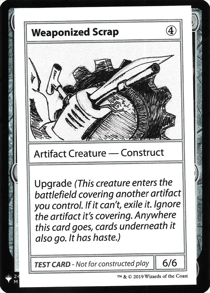 Weaponized Scrap [Mystery Booster Playtest Cards] | L.A. Mood Comics and Games
