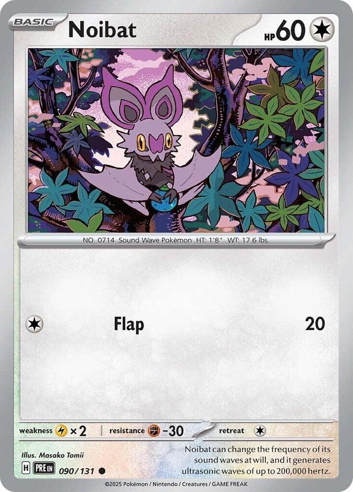 Noibat (090/131) [Scarlet & Violet: Prismatic Evolutions] | L.A. Mood Comics and Games