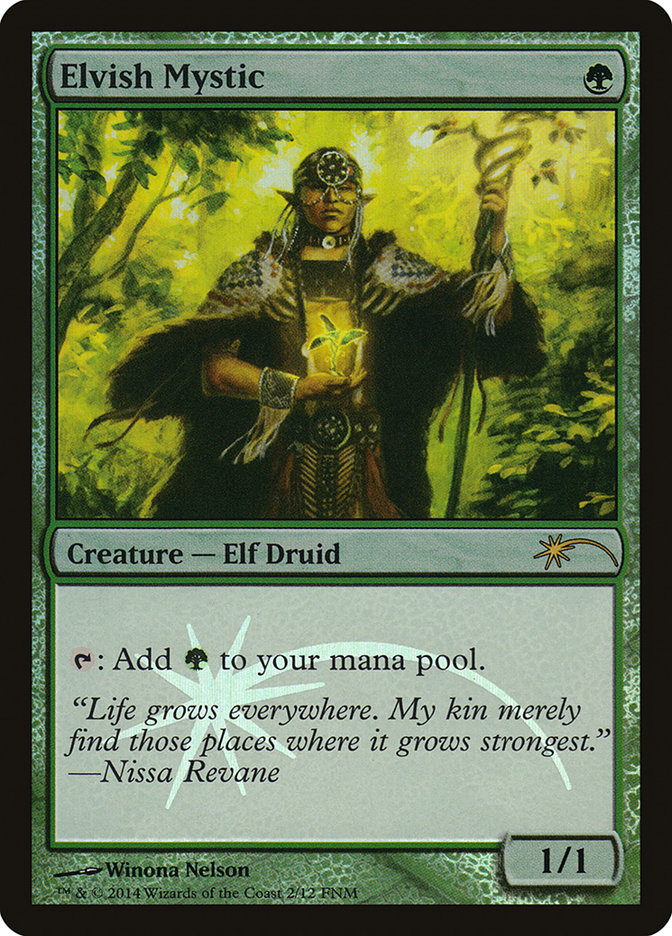 Elvish Mystic [Friday Night Magic 2014] | L.A. Mood Comics and Games