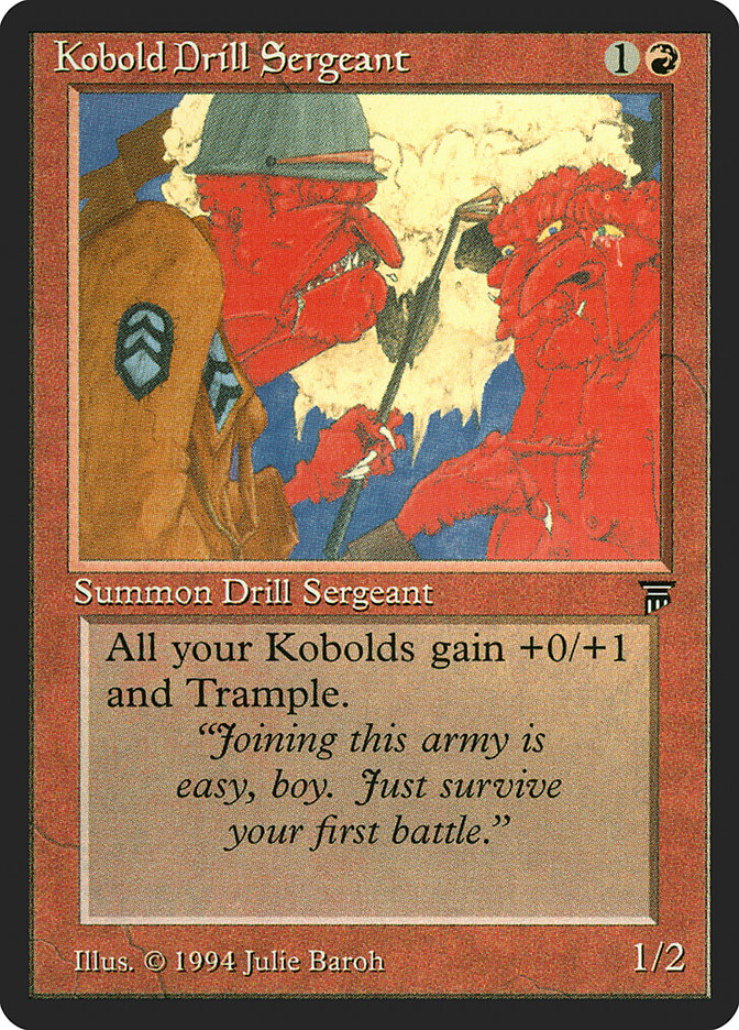 Kobold Drill Sergeant [Legends] | L.A. Mood Comics and Games