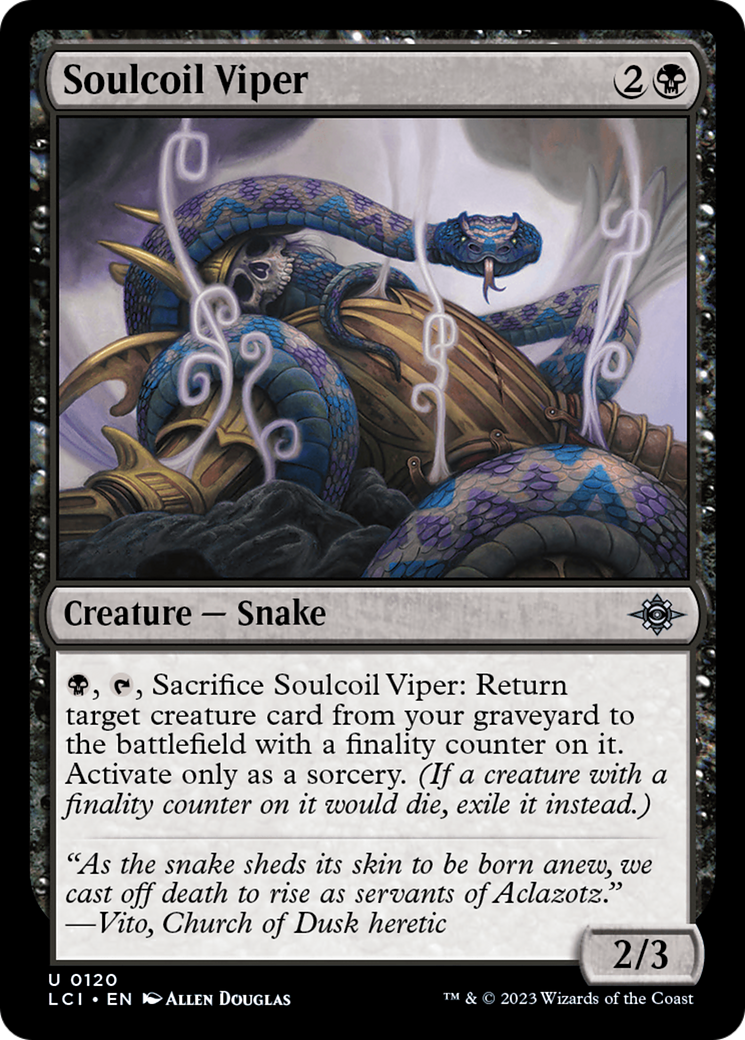 Soulcoil Viper [The Lost Caverns of Ixalan] | L.A. Mood Comics and Games