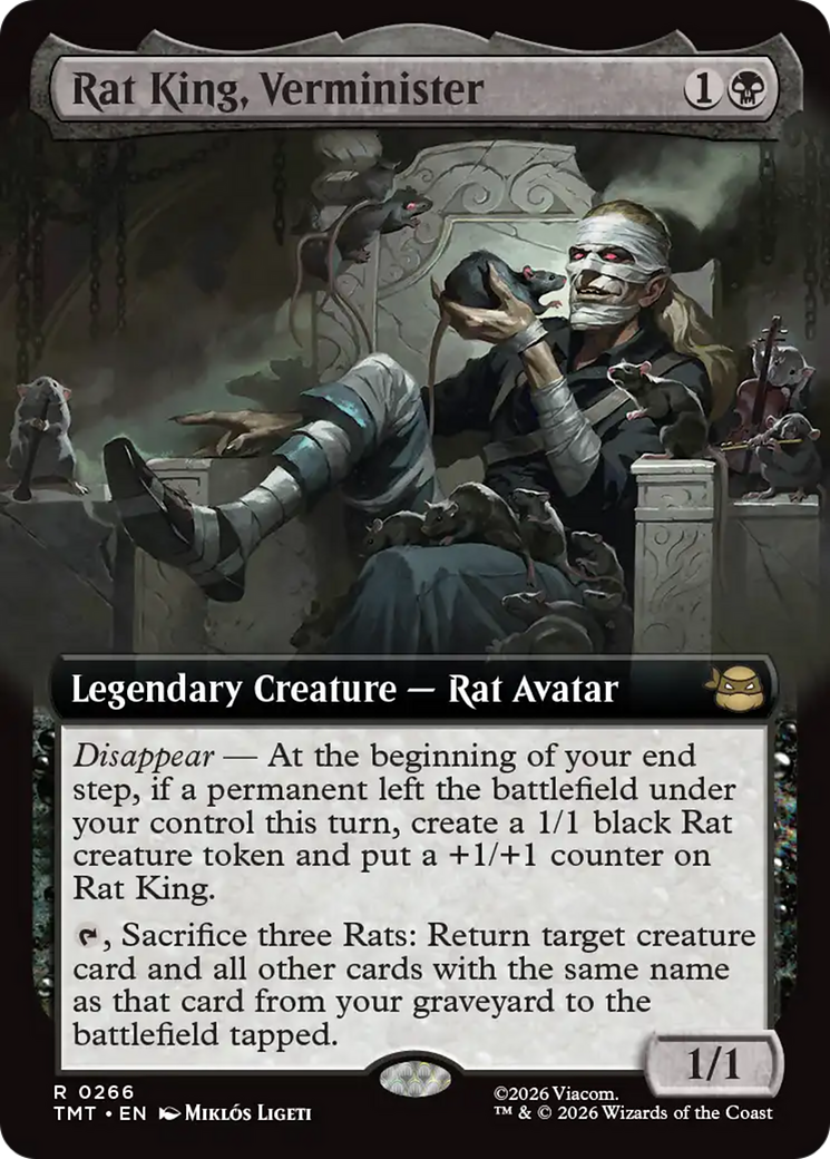 Rat King, Verminister (Extended Art) [Teenage Mutant Ninja Turtles] | L.A. Mood Comics and Games