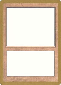 1998 World Championship Blank Card [World Championship Decks 1998] | L.A. Mood Comics and Games