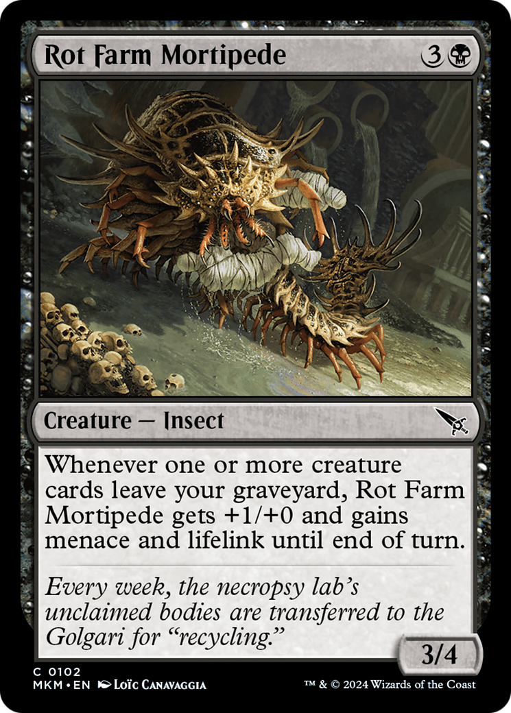 Rot Farm Mortipede [Murders at Karlov Manor] | L.A. Mood Comics and Games