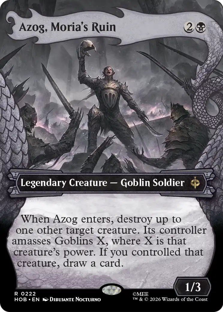 Azog, Moria's Ruin (Showcase) [The Hobbit] | L.A. Mood Comics and Games
