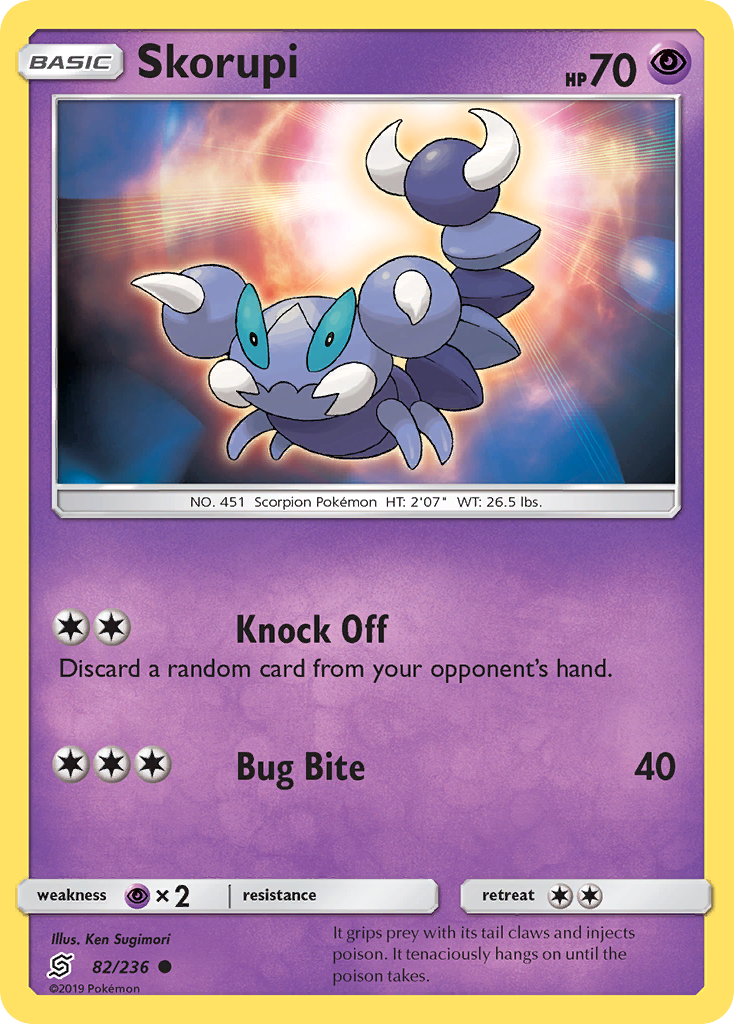 Skorupi (82/236) [Sun & Moon: Unified Minds] | L.A. Mood Comics and Games