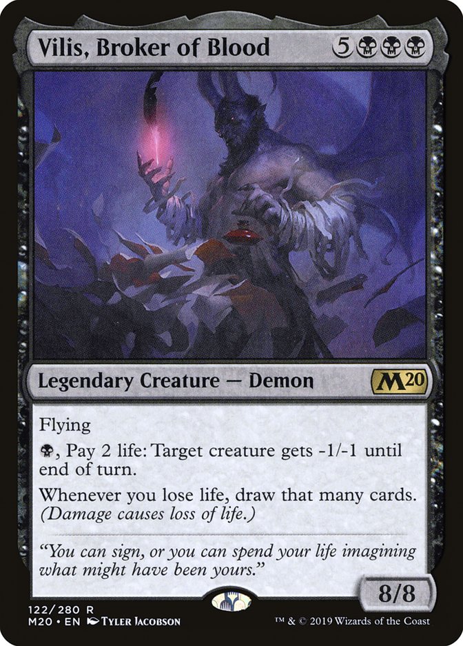 Vilis, Broker of Blood [Core Set 2020] | L.A. Mood Comics and Games