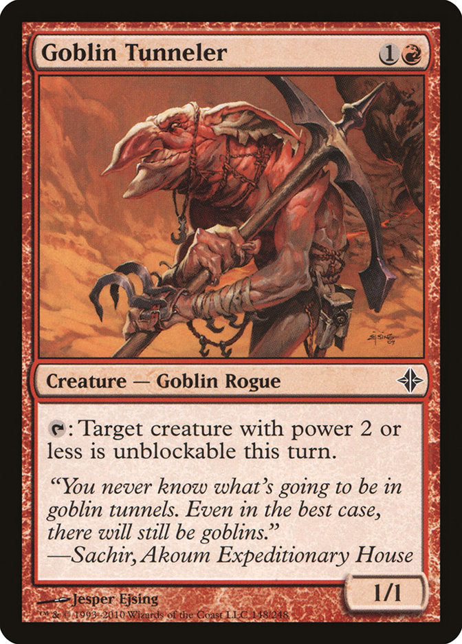 Goblin Tunneler [Rise of the Eldrazi] | L.A. Mood Comics and Games