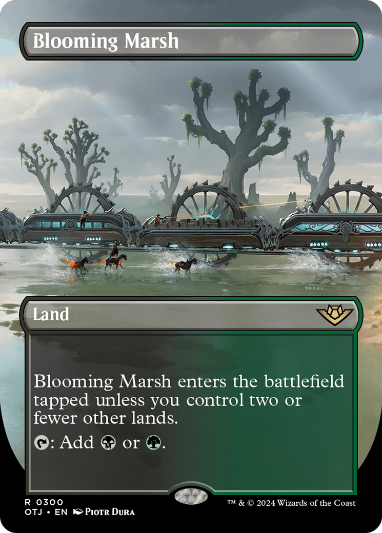 Blooming Marsh (Borderless) [Outlaws of Thunder Junction] | L.A. Mood Comics and Games