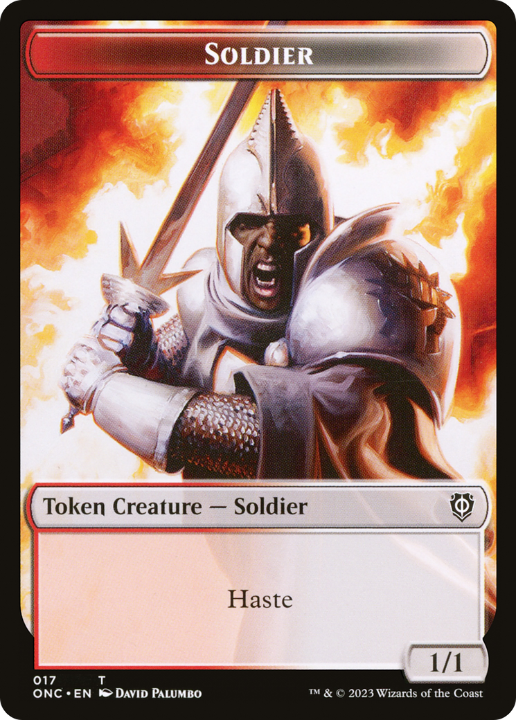 Copy // Soldier Double-Sided Token (Surge Foil) [Marvel Super Heroes Commander Tokens] | L.A. Mood Comics and Games