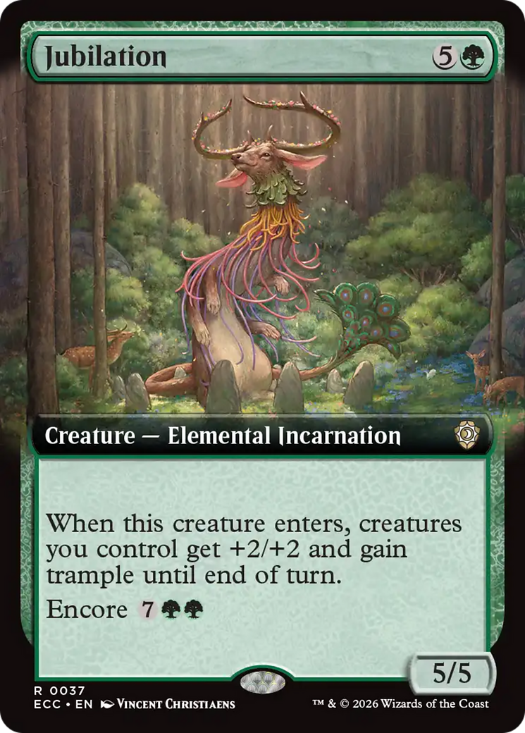 Jubilation (Extended Art) [Lorwyn Eclipsed Commander] | L.A. Mood Comics and Games