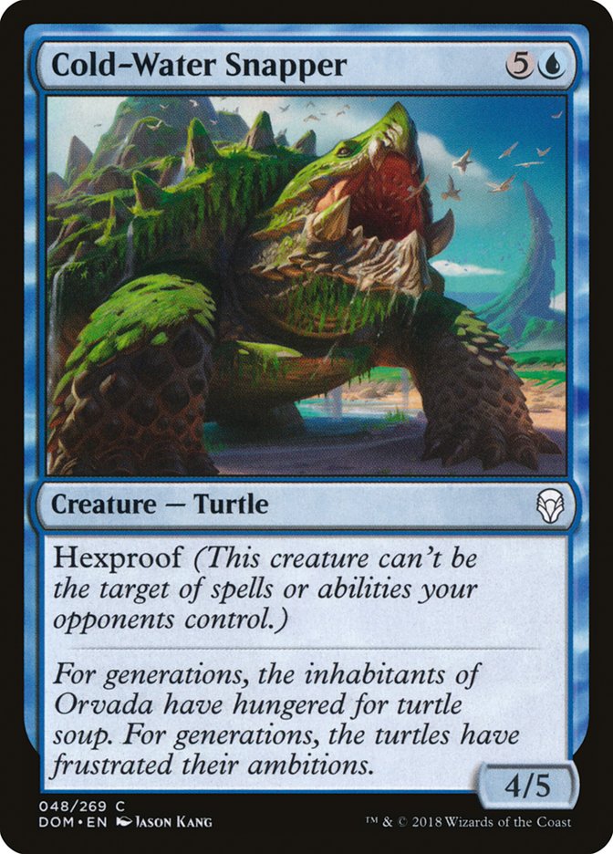Cold-Water Snapper [Dominaria] | L.A. Mood Comics and Games