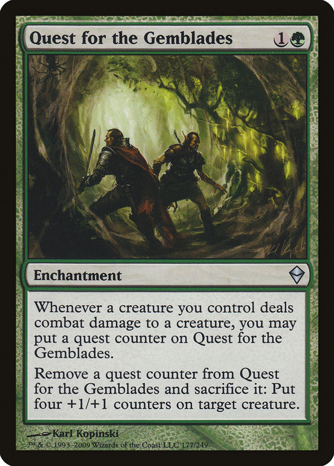Quest for the Gemblades [Zendikar] | L.A. Mood Comics and Games