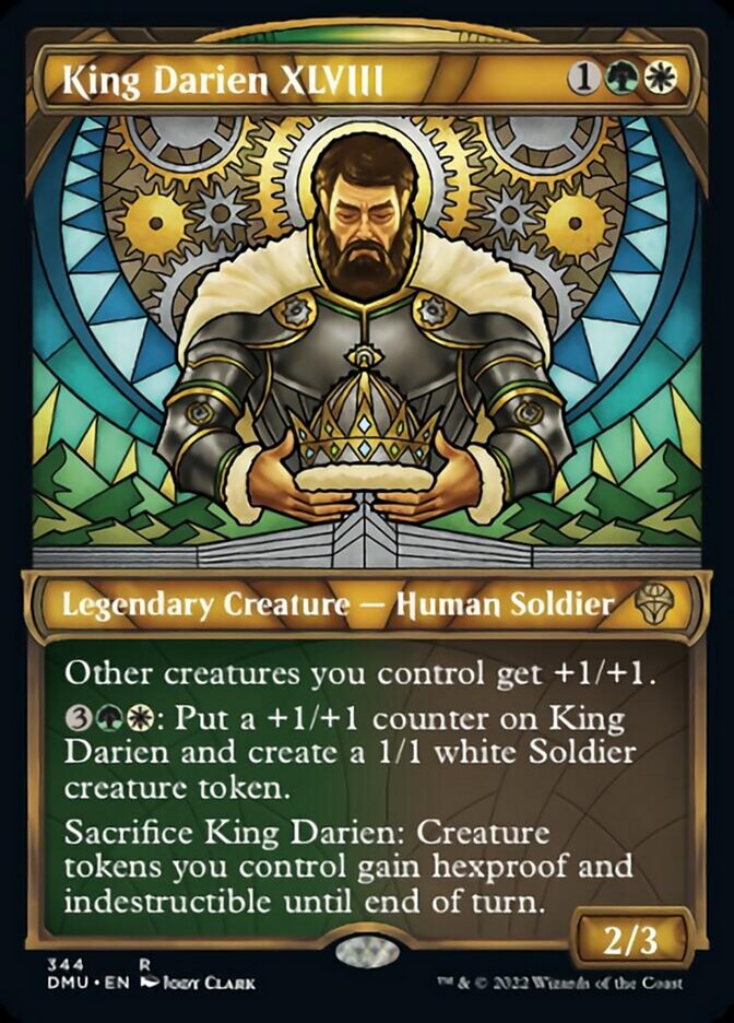 King Darien XLVIII (Showcase) [Dominaria United] | L.A. Mood Comics and Games