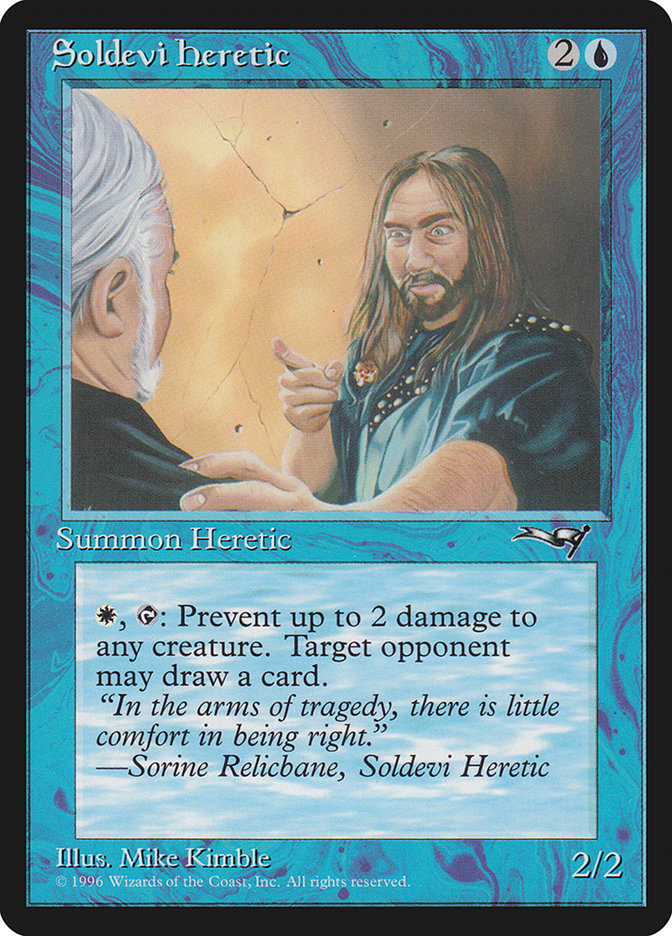 Soldevi Heretic (Pointing) [Alliances] | L.A. Mood Comics and Games