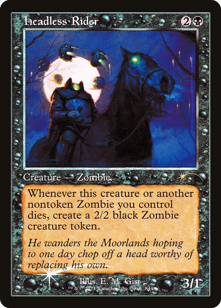 Headless Rider (Retro Frame) [Secret Lair Drop Series] | L.A. Mood Comics and Games