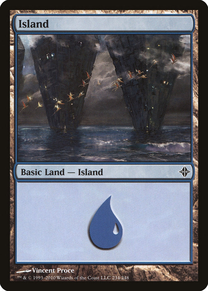 Island (234) [Rise of the Eldrazi] | L.A. Mood Comics and Games