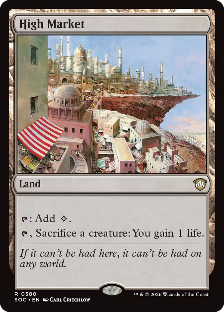 High Market [Secrets of Strixhaven Commander] | L.A. Mood Comics and Games