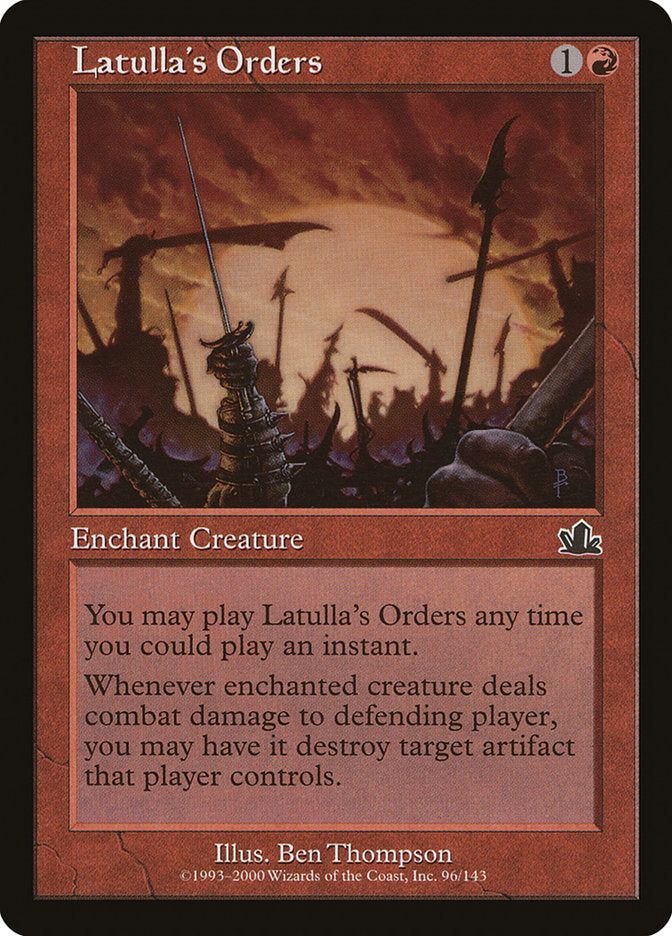 Latulla's Orders [Prophecy] | L.A. Mood Comics and Games