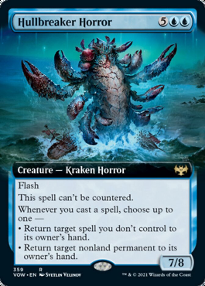 Hullbreaker Horror (Extended Art) [Innistrad: Crimson Vow] | L.A. Mood Comics and Games