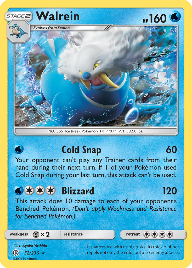 Walrein (52/236) [Sun & Moon: Cosmic Eclipse] | L.A. Mood Comics and Games