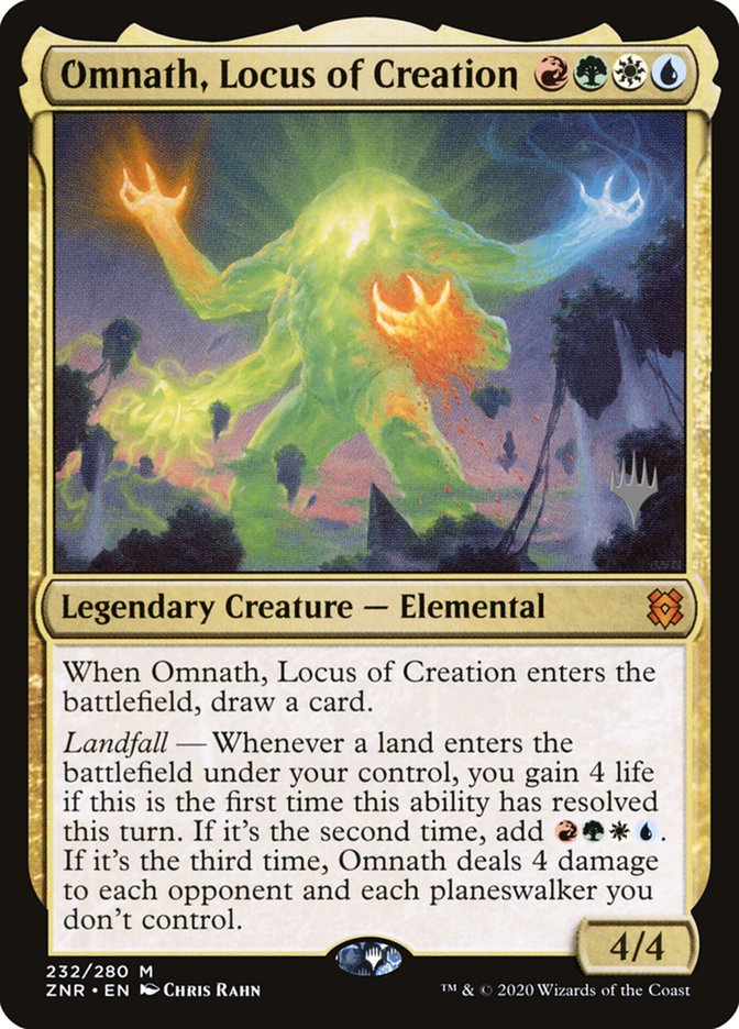 Omnath, Locus of Creation (Promo Pack) [Zendikar Rising Promos] | L.A. Mood Comics and Games