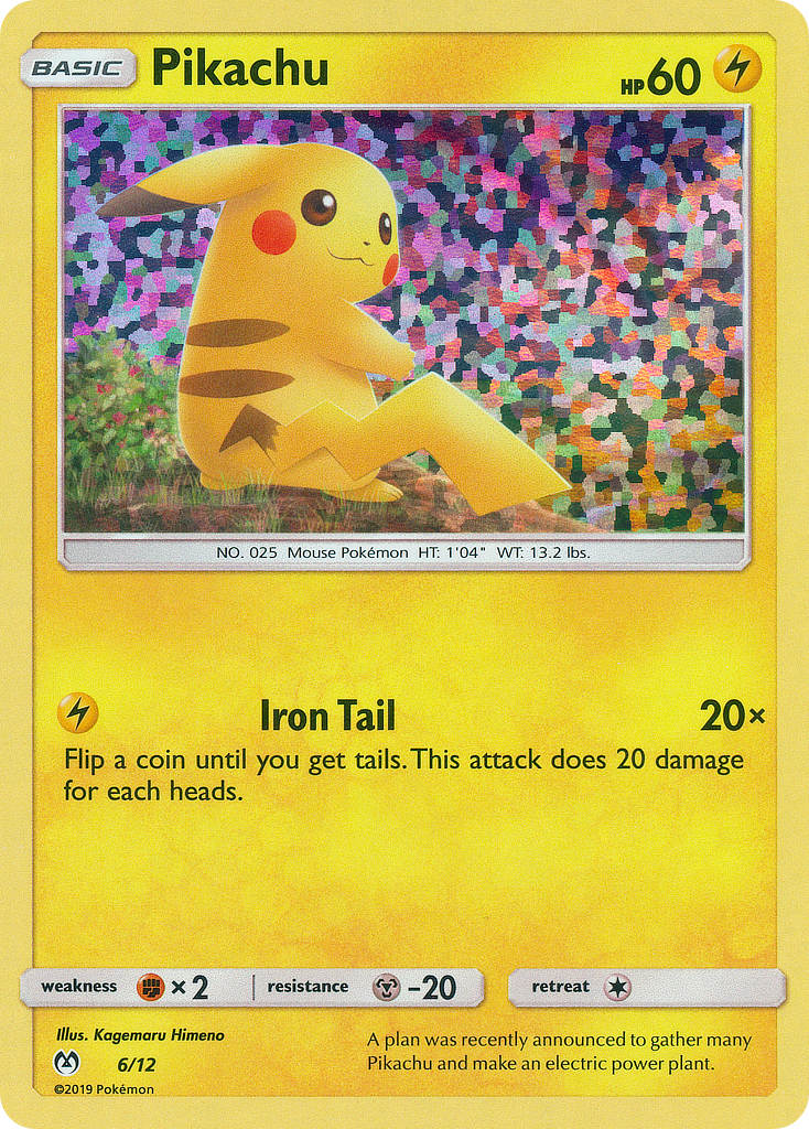 Pikachu (6/12) [McDonald's Promos: 2019 Collection] | L.A. Mood Comics and Games