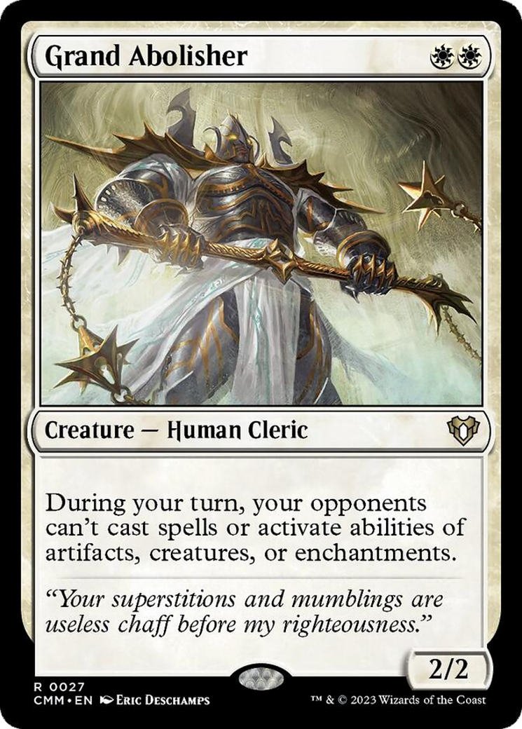 Grand Abolisher [Commander Masters] | L.A. Mood Comics and Games