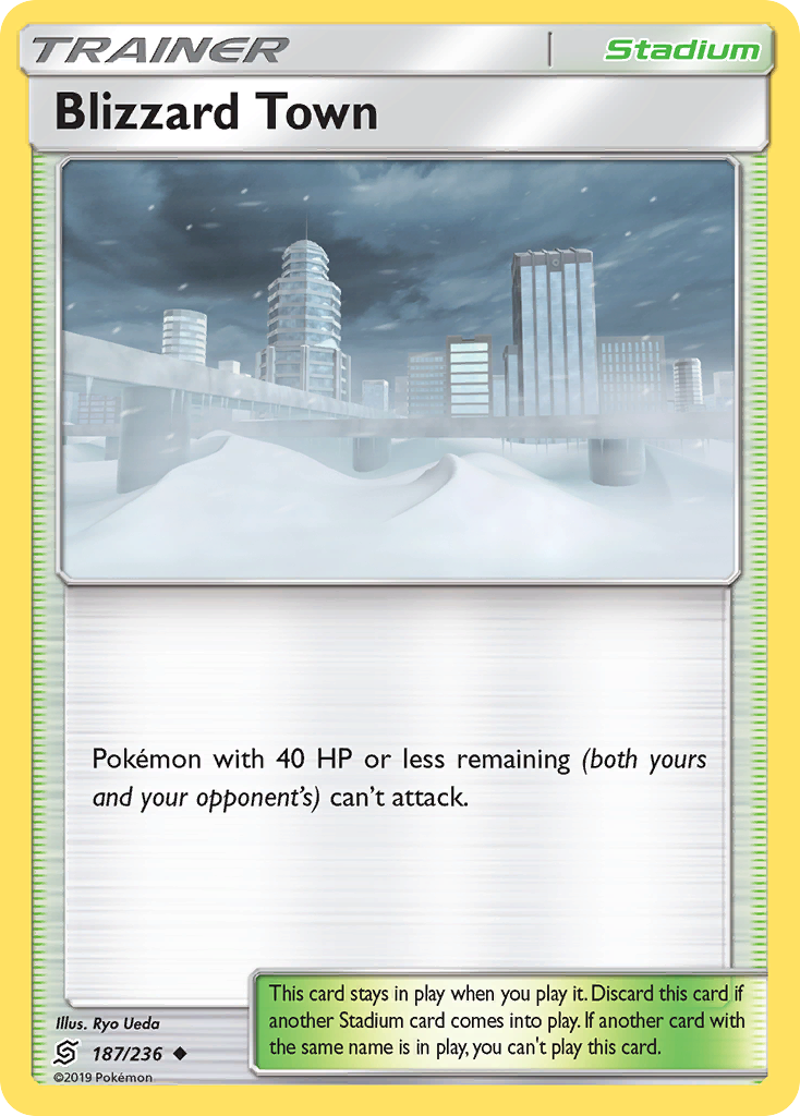 Blizzard Town (187/236) [Sun & Moon: Unified Minds] | L.A. Mood Comics and Games