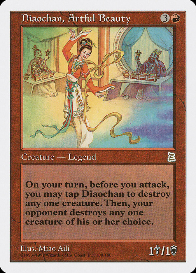 Diaochan, Artful Beauty [Portal Three Kingdoms] | L.A. Mood Comics and Games