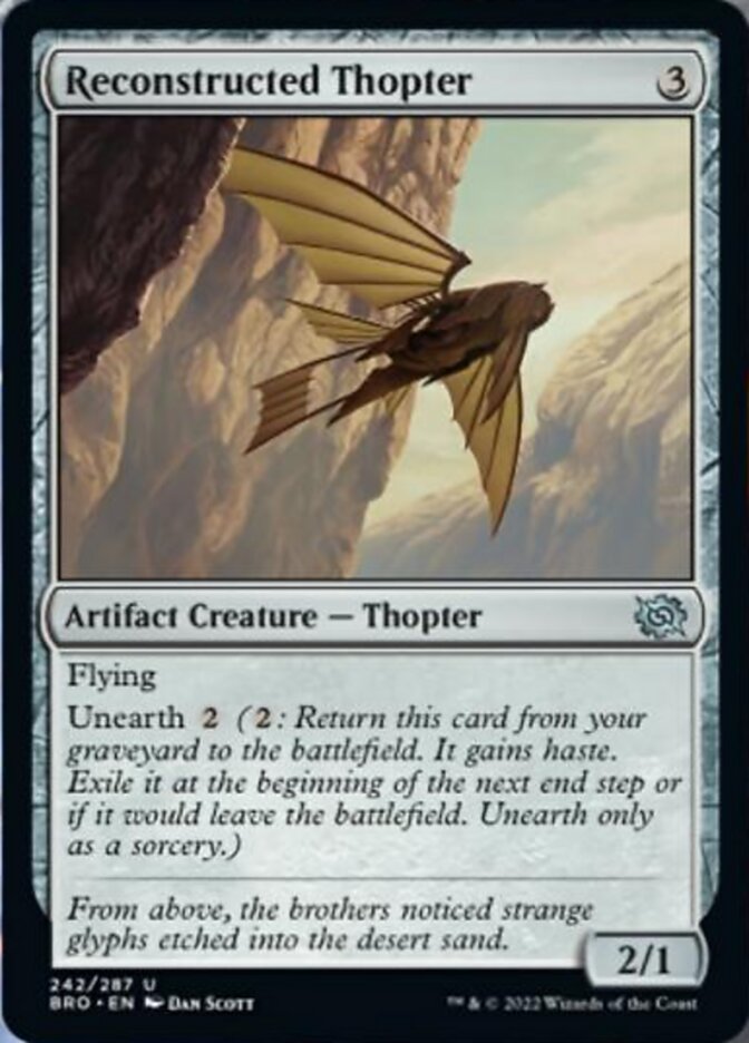 Reconstructed Thopter [The Brothers' War] | L.A. Mood Comics and Games