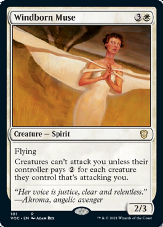Windborn Muse [Innistrad: Crimson Vow Commander] | L.A. Mood Comics and Games